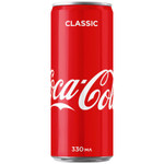 Газ.напиток Coca-Cola Classic Slim ж/б   330мл