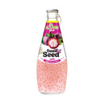 Нектар Aziano Мангостина с семенами базилика 30% (Mangosteen Juice with Basil Seed Drink) 290мл Вьет