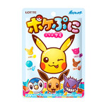 Жев.конфета Lotte Poke Puni Kotsubu Gummi   80гр