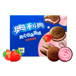 Печенье Oreo Cloud Cake Granules Strawberry   176гр