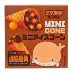 Печенье GuandongLefen Mini Cone со вкусом Шоколада   120гр