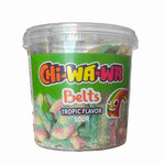 Жев.мармелад Chi Wa Wa Pail Tropic Sour Belts 180гр