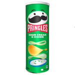 Чипсы Pringles Sour Cream & Onion   165гр