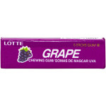 Жевательная резинка Lotte Виноград 12,6гр