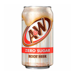 Газ.напиток A&amp;W Root Beer Zero   355мл