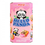 Печенье Meiji Hello Panda с клубничной начинкой 42 гр