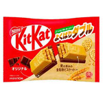 Шоколадный батончик KitKat mini с печеньем   116гр