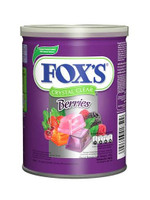 Леденцы Nestle Fox’s Crystal Clear Mix Berries Flavored Candy 180g Восточная Азия
