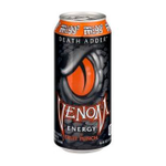 Газ. Напиток б/а тонизирующий VENOM Death Adder Fruit Punch 0,473 литра
