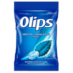 Кармель леденцовая Olips со вкусом ментола и эвкалипта 76гр.