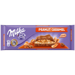Шоколад Milka Peanut caramel    276гр