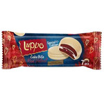 Сендвич кекс Luppo Red Velvet с клубничной начинкой в белом шоколаде 182гр