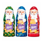 Шоколад фигурный Milka Weihnachtsmann Alpenmilchschokolade Design Edition   90гр