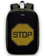 Рюкзак с дисплеем - PIXEL MAX 2020 / темно-зеленый