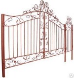 Ворота с калиткой  ”Династия” (4.0 м)