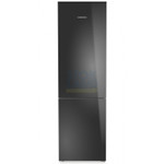 Двухкамерный холодильник Liebherr CNgbc 5723-22 001 NoFrost черное стекло