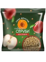 Сибирские Отруби “Сила фруктов” пакет 100 г хрустящие
