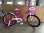 Велосипед детский розовый 12-20 дюймов (1шт/кор)