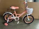 Велосипед детский персиковый 12-20 дюймов (1шт/кор)