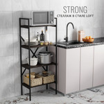Стеллаж Strong РАЗБОРНЫЙ (черный / WENGE)