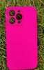 Чехол Silicone Cese на iPhone 12 Pro (Shiny Pink) без логотипа