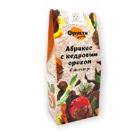 Фрукти “Абрикос с кедровым орехом” / шоколад 72% / картон / 120 гр / Солнечная Сибирь