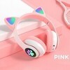 Полноразмерные Bluetooth наушники Cat STN-28 (розовый)