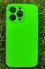 Чехол Silicone Cese на iPhone 13 Pro Max (Shiny Green) без логотипа