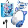 Полноразмерные Bluetooth наушники Cat Ear KT-46 (синий)