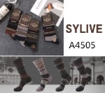 Мужские носки классической длины из хлопка с рисунком набор 10 пар