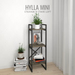 Стеллаж HYLLA MINI (103.5 / серый металлик / 34 / grange)