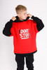 Худи “DONT STOP” KIDS, красный/черный