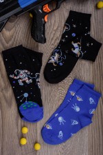 Детские носки стандарт Космос