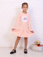 Платье для девочки Неженка Фламинго дл. рукав