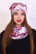 Женский комплект шапка и шарф 36125