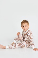 Детская пижама с брюками унисекс арт. ПЖИ-V/камуфляж