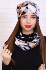 Женский комплект шапка и шарф 36119