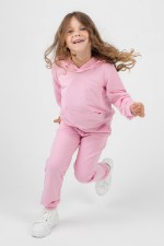 Костюм с брюками для девочки КТ0059 Розовый