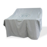 Чехол на комплект обеденный Палермо с логотипом Malacca - Grey Oxford