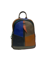 Женский рюкзак из кожи арт. 9086 - разноцветный