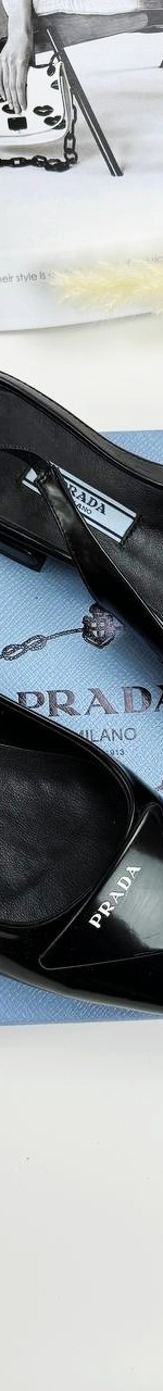 Туфли Prada женские черные - 38 - black