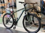 Велосипед горный скоростной SHUSTER 27.5” зеленый хамелеон