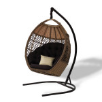 Подвесное кресло Гайс (в цвете балийское дерево) - Балийское дерево - Brown Oxford