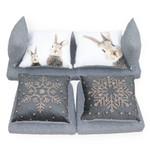 Набор Новогодних подушек на обеденный комплект Гайс