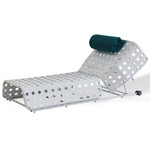 Шезлонг из ротанга Касабланка - Белый - Ocean Oxford