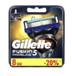 Сменные кассеты для бритья GILLETTE Fusion Proglide 8 шт