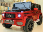 Электромобиль детский Mercedes Gelandewagen DMD-178 красный полноприводный 4WD