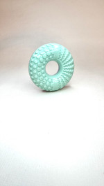 Фиолетово-зеленое Кольцо 8,5см с пищалкой