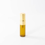 Атомайзер-карандаш 3мл, коричн.стекло, металлическая крышка (кратно 5) - золото