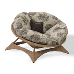 Кресло-шезлонг Мальта (в цвете индийское дерево) - Инд Дерево